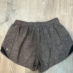 Lululemon run shorts 8 gray